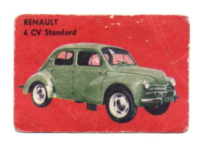 Purkkakuva Chymos AUTO-KIPPARI n:o 31 RENAULT 4 CV Standard