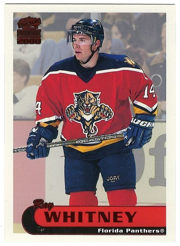 99-00 Pacific Paramount Red #106 Ray Whitney