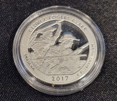 USA Hopea George Rogers Clark quarter 2017-S