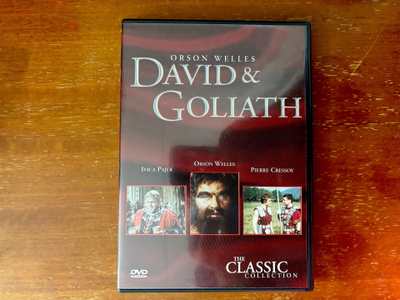 David & Goliath DVD Orson Welles