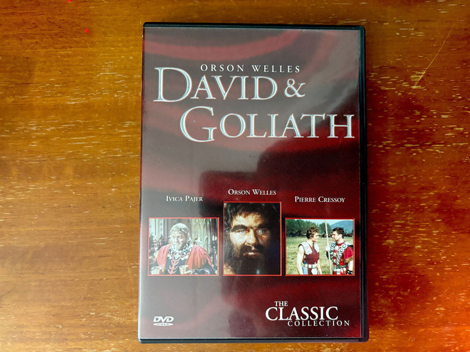 David & Goliath DVD Orson Welles