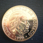 Monaco 100F  Prinssi Rainier III v. 1999 Juhlaraha - pikkukuva 1