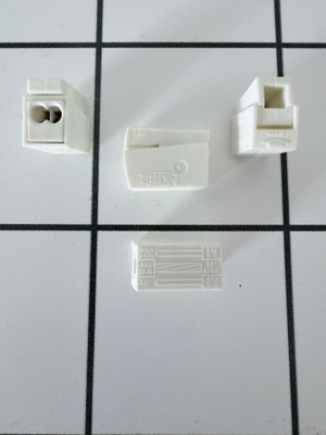 Wago Haaroitusliitin 2-Nap muunnosliitin 0,5-2,5mm2