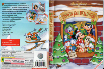disneyn joulukalenteri (23 220) k -FI- DVD suomik. 95min