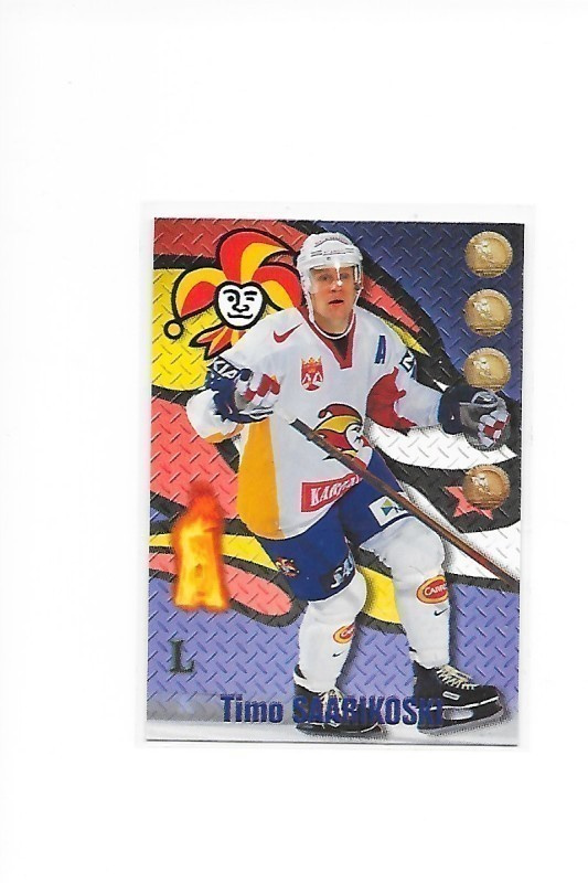 1998-99 CardSet #112 Timo Saarikoski Jokerit