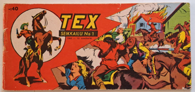 TEX seikkailu No 1 1965 (13 vsk)