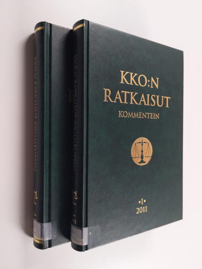 Pekka (toim.) Timonen : KKO:n ratkaisut kommentein 2011 1-2
