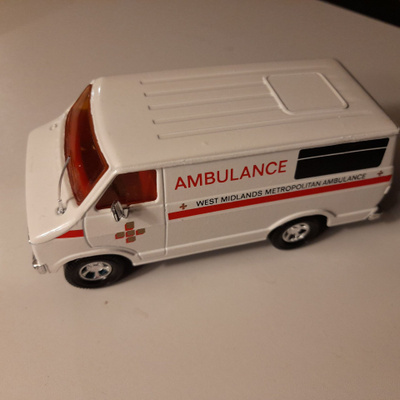 Matchbox Superkings Dodge Delivery Van K-11. West Midlands