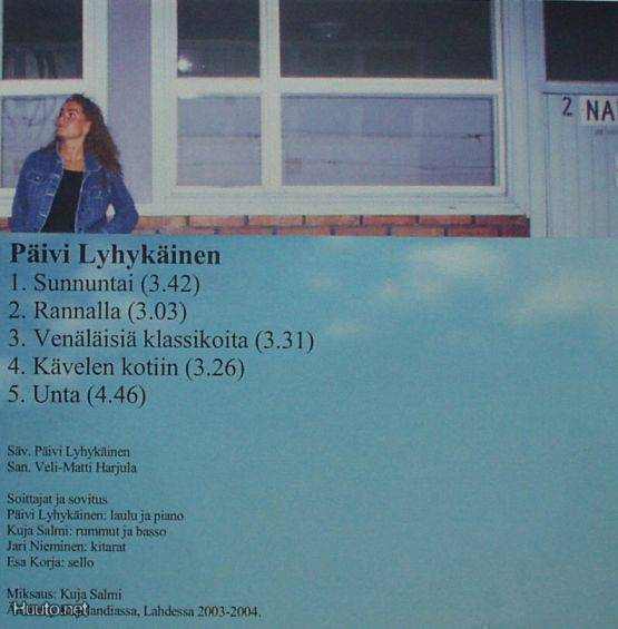 Päivi Lyhykäinen ** Sunnuntai ** CD