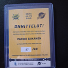 Liiga 26/27 Patrik Siikanen Saipa /40 Gold Signature - pikkukuva 2