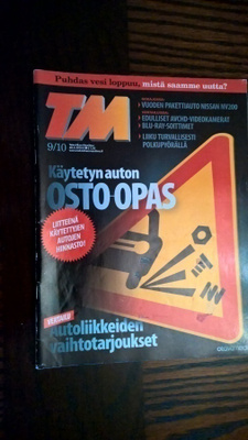 Hienokuntoinen Tekniikan Maailma lehti nro 9/2010