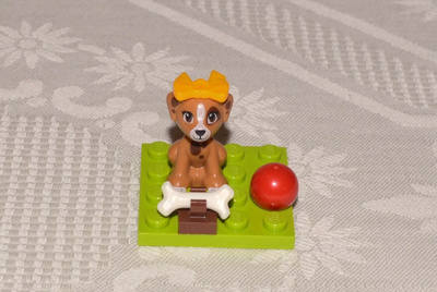 LEGO Friends - koira - (ruskea, täplät)