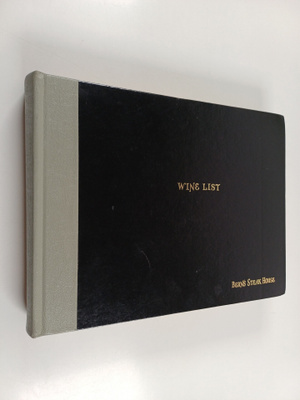 Wine list