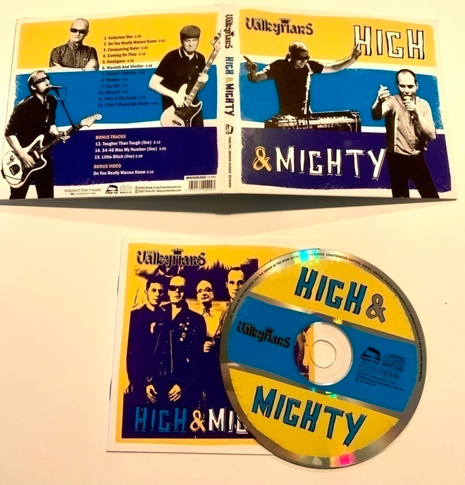 The Valkyrians – High & Mighty - digipak