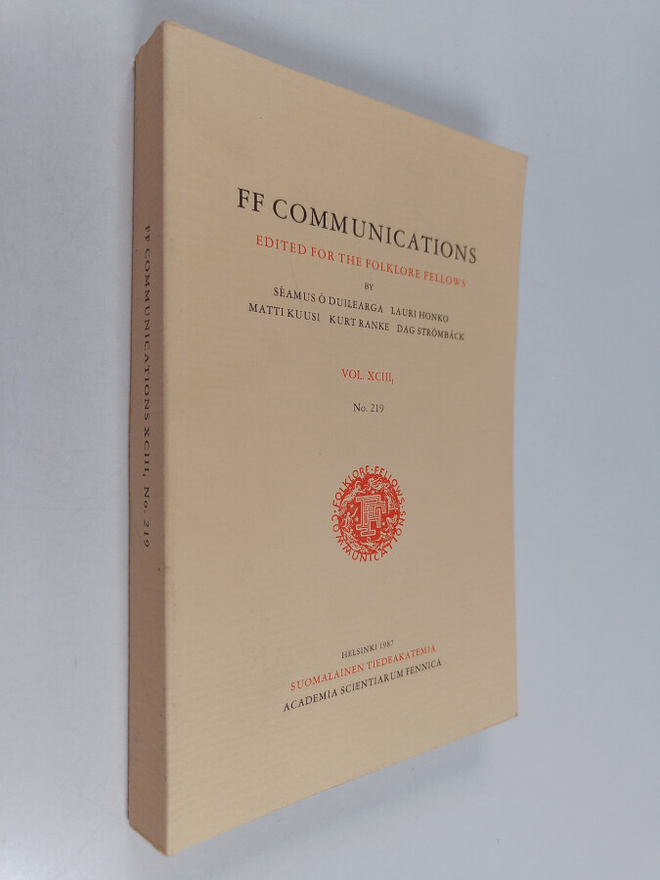 Juha Pentikäinen ym. : FF Communications XClll : Oral Rep...