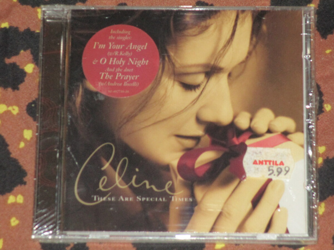 CD - CELINE DION - These Are Special Times - 1998 pop MINT