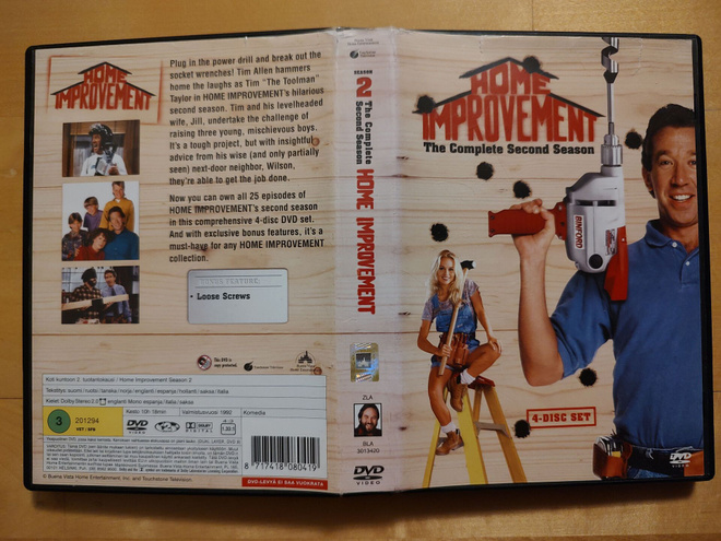 Home Improvement - The Complete Second Season DVD