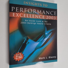 Mark L. Blazey : Insights to Performance Excellence 2003 ... - pikkukuva 1