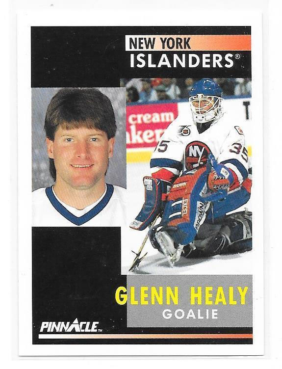 1991-92 Pinnacle #185 Glenn Healy New York Islanders MV