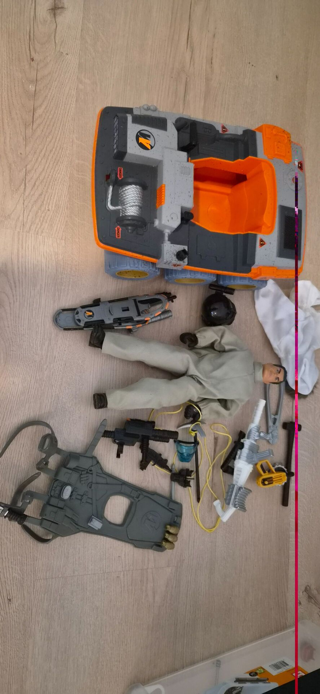 Actionman figuuri ja lisävarusteet