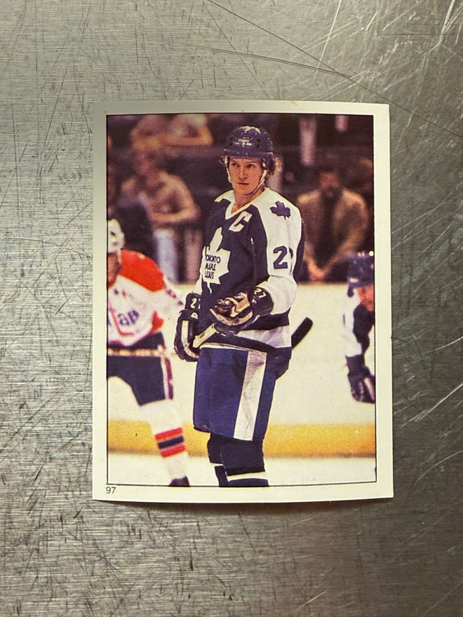 1981-82 O-Pee-Chee Stickers #97 Darryl Sittler