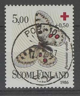 1986 PR 5,00 mk loisto PORI-87