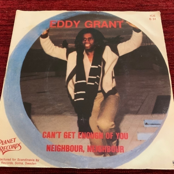 EDDY GRANT: Cant Get Enough of You * Neighbour,*SCAN 1981