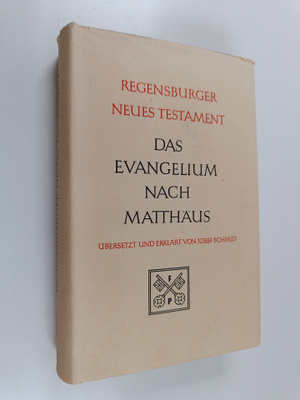 Eduard Schweizer : Das Evangelium nach Matthäus