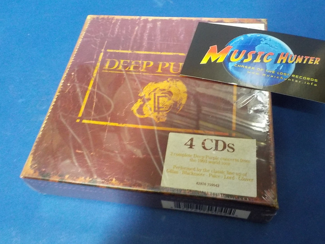 DEEP PURPLE - LIVE IN EUROPE 1993 UUSI 4CD BOKSI
