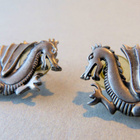 Lentävä lohikäärme korvakorut JJ 1986 - Jonette Jewelry - pikkukuva 4
