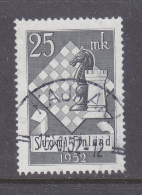 1952 Shakkiolympialaiset loistoleimainen merkki.