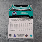 Gabriel Landeskog 2021-22 Mvp Super Script /25 - pikkukuva 2