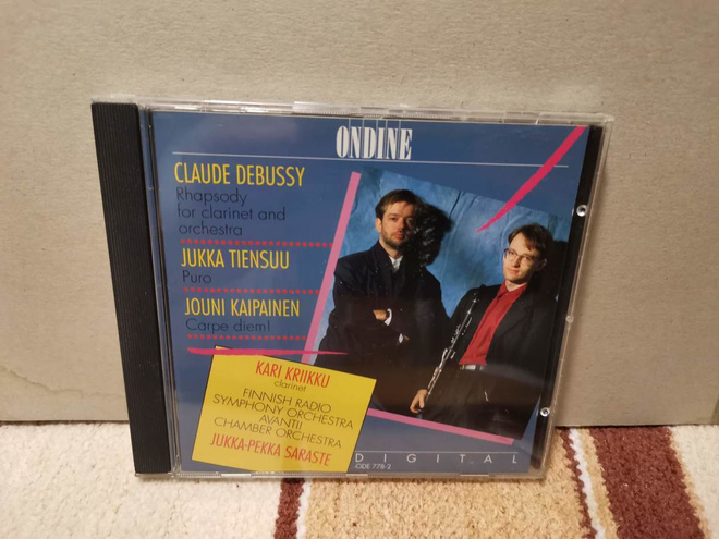 Debussy,Tiensuu,Kaipainen-Kari Kriikku-J.-Pekka Saraste CD