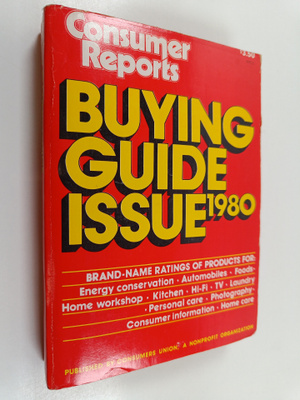 Consumer Reports buying guide issue 1980