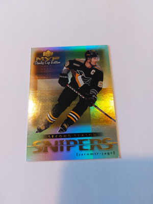 99-00 UD MVP SC Edition Second Season Snipers Jaromir Jagr