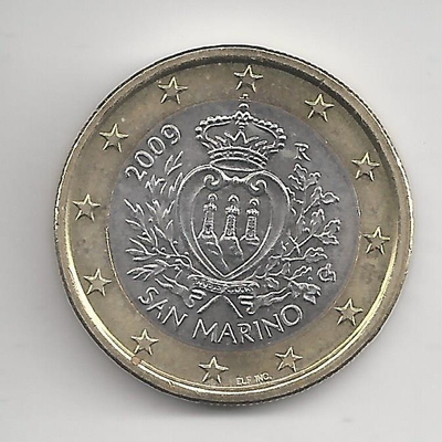 San Marino 2009 1 €