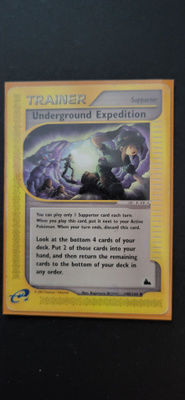 Underground Expedition #140 Pokemon Skyridge non holo card