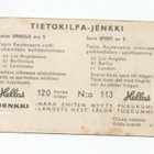 Purkkakuva Hellas TIETOKILPA-JENKKI n:o 5 URHEILU - pikkukuva 2