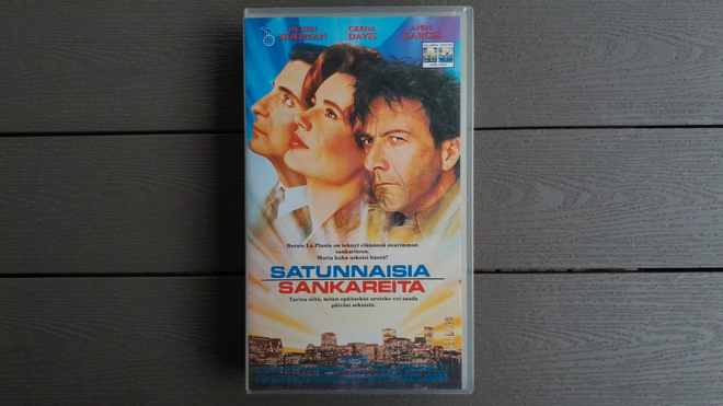 VHS: Satunnaisia Sankareita (Dustin Hoffman,Geena Davis 1992