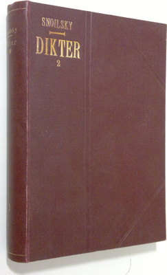 Carl Snoilsky : Dikter - andra samlingen 1879-1880