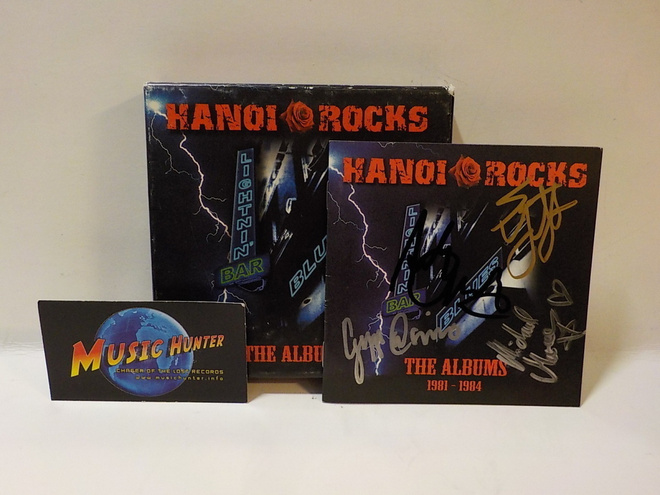 HANOI ROCKS - THE ALBUMS 6CD BOX + 4 X  NIMMARIT