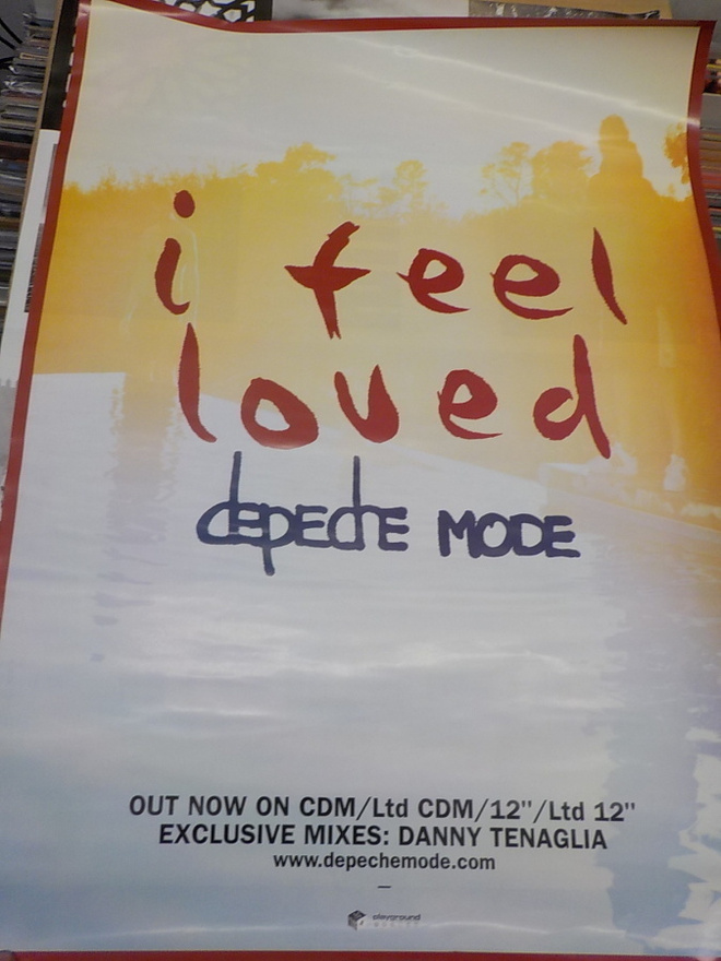 DEPECHE MODE - I FEEL LOVED PROMO JULISTE (W)
