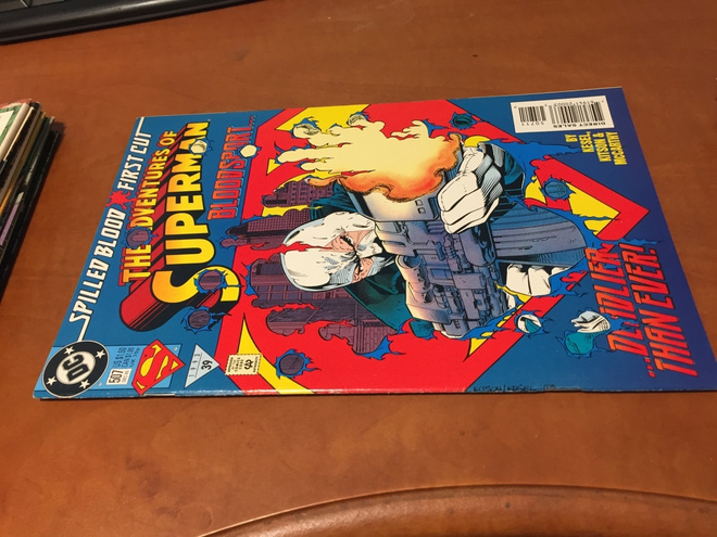 DC THE ADVENTURES OF SUPERMAN 507/1993 HYVÄ