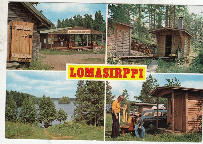 Lappeenranta ,  Lomasirppi Camping  ,  sommitelmakortti  b15