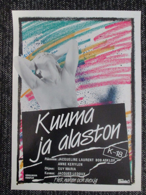 Kuuma ja alaston (1973) - vanha elokuvajuliste