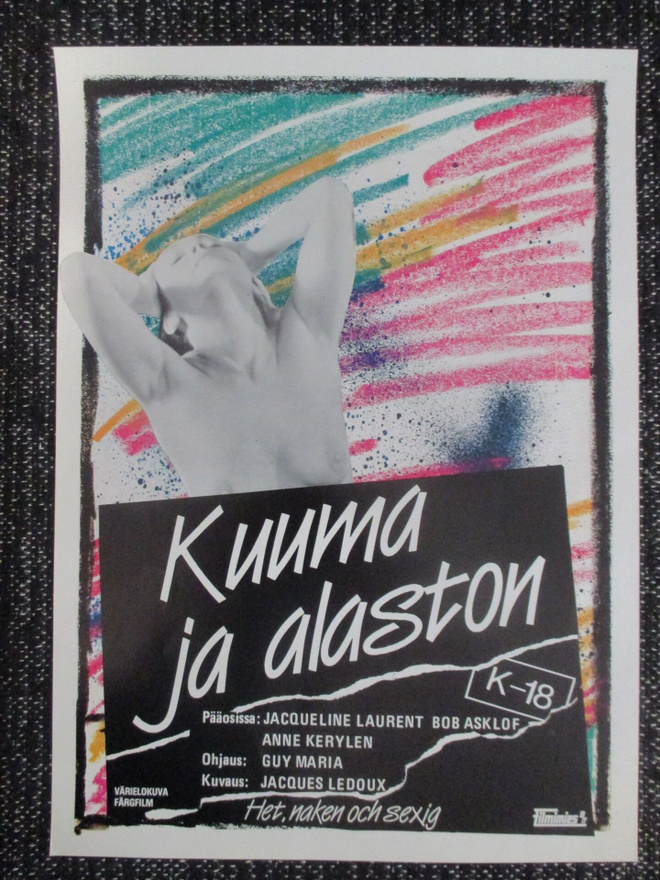 Kuuma ja alaston (1973) - vanha elokuvajuliste