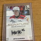 Arttu Alasiurua Ässät Kärpät blueline 26-27 silver signature - pikkukuva 1