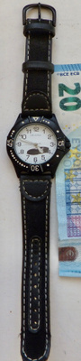 VANHA Kello Leijona Auton Kuva Taulussa WaterResistant KOMEA