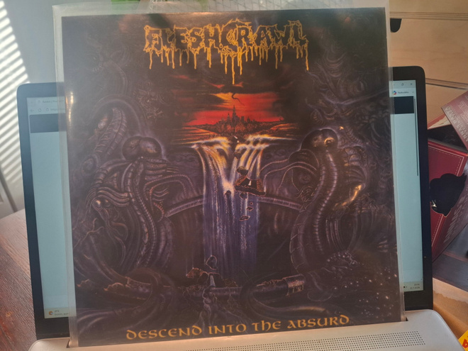 Fleshcrawl – Descend Into The Absurd Vinyyli