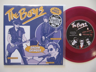 The Boys Organ Grinder 7" sinkku Purple Ltd. 98/125